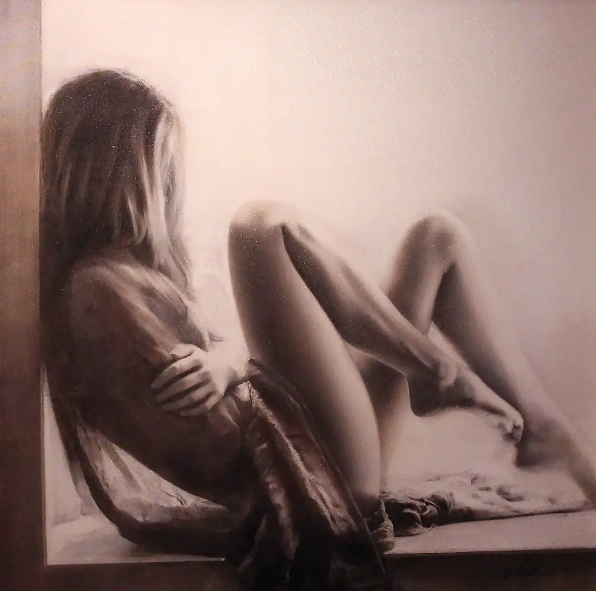 Stay With Me - SOLD by artist Talantbek Chekirov - Wyecliffe Galleries