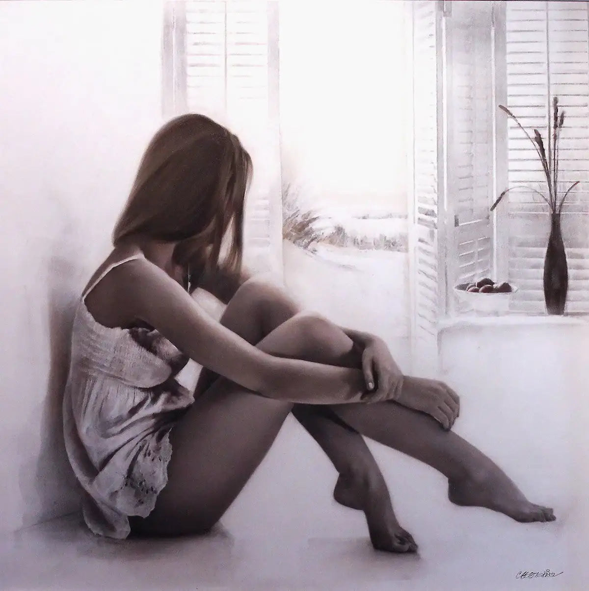 Summer Breeze - SOLD by artist Talantbek Chekirov - Wyecliffe Galleries