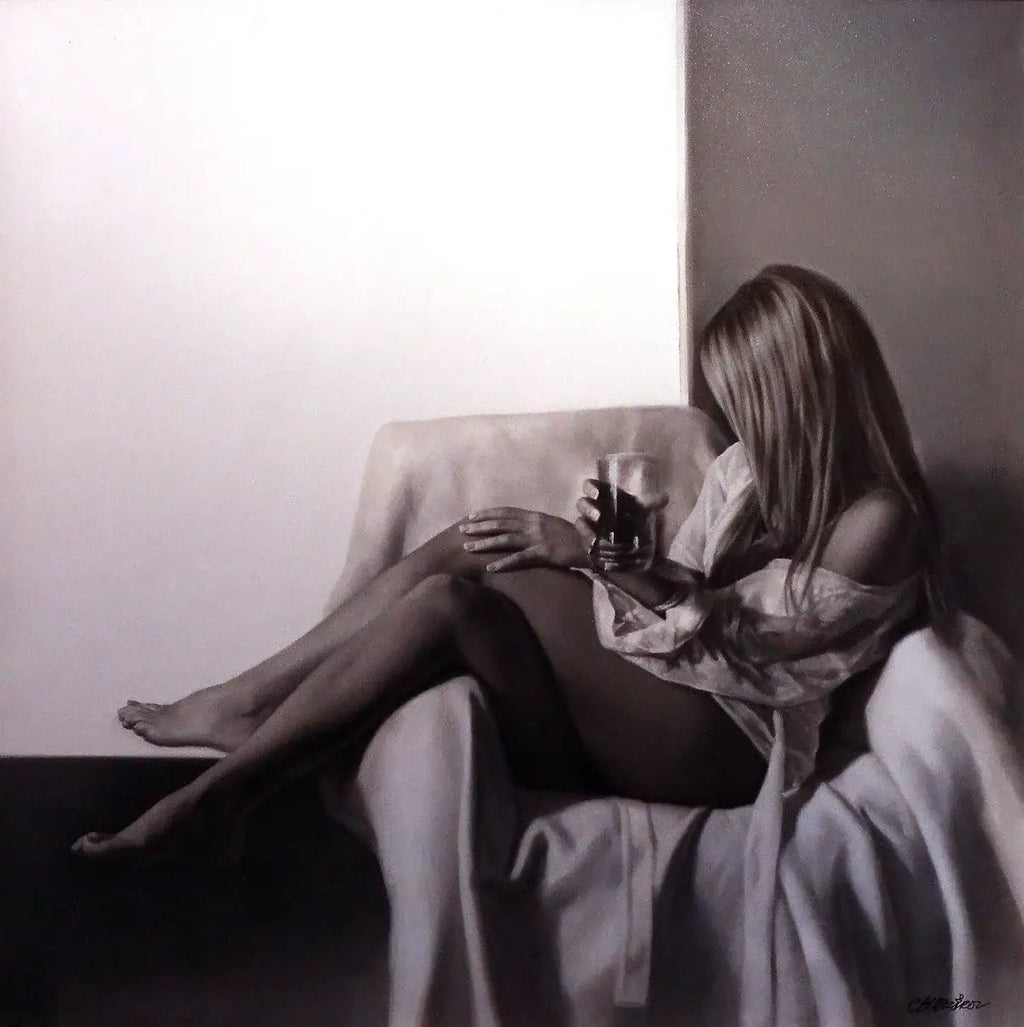 Without You - SOLD by artist Talantbek Chekirov - Wyecliffe Galleries