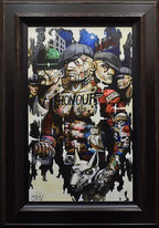 Honour by artist Terry Bradley - Wyecliffe Galleries