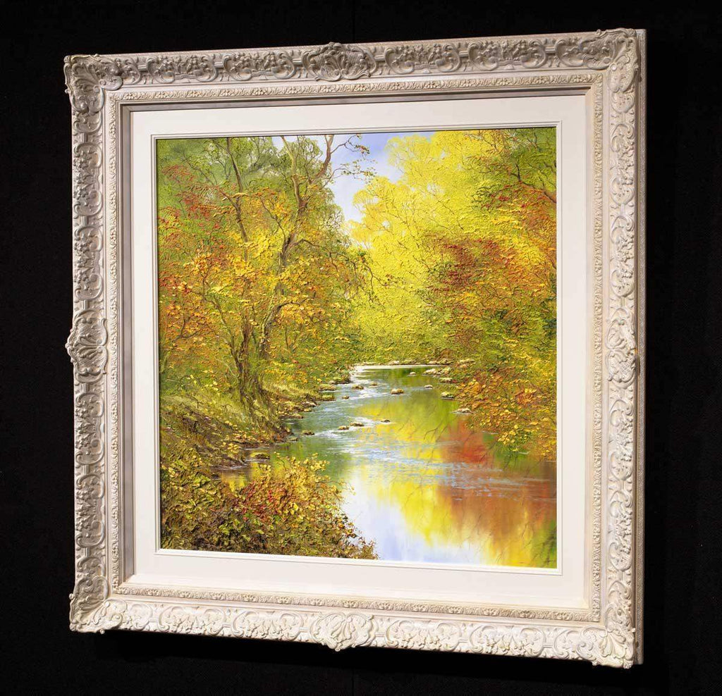 Autumn Reflections I - Original - SOLD by artist Terry Evans - Wyecliffe Galleries