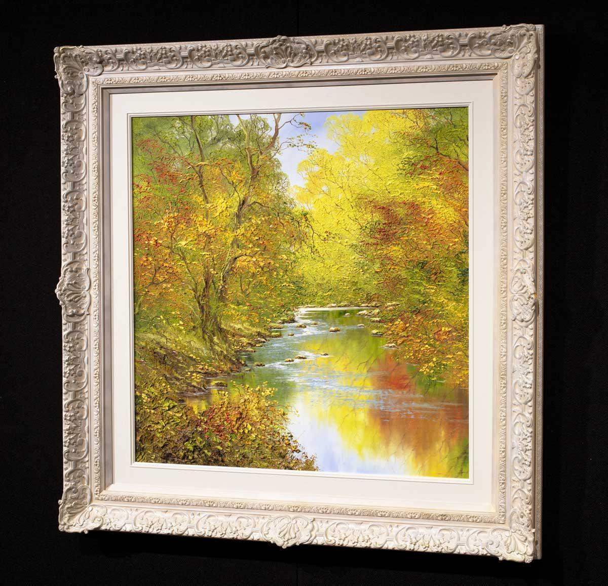 Autumn Reflections I - Original - SOLD by artist Terry Evans - Wyecliffe Galleries
