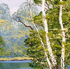 Follow the Footpath - Original - SOLD by artist Terry Evans - Wyecliffe Galleries