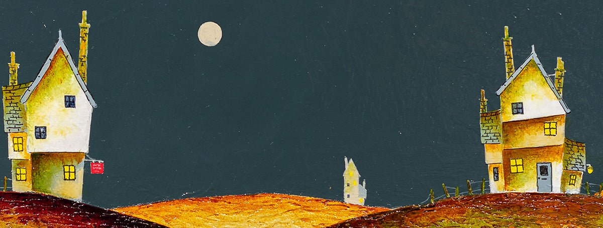 A Full Moon on the Horizon - Original Tim Shore Original