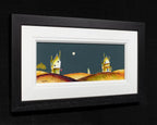 A Full Moon on the Horizon - Original - SOLD by artist Tom Shore - Wyecliffe Galleries