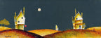 A Full Moon on the Horizon - Original - SOLD by artist Tom Shore - Wyecliffe Galleries