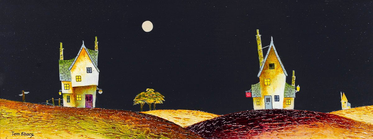 A Moonlit Evening - Original Tim Shore Original