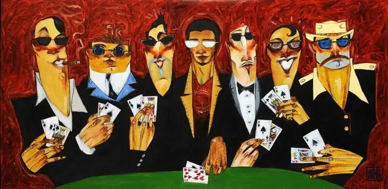 A Shady Table - SOLD OUT by artist Todd White - Wyecliffe Galleries