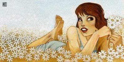 He Loves Me, He Loves Me Not - SOLD by artist Todd White - Wyecliffe Galleries