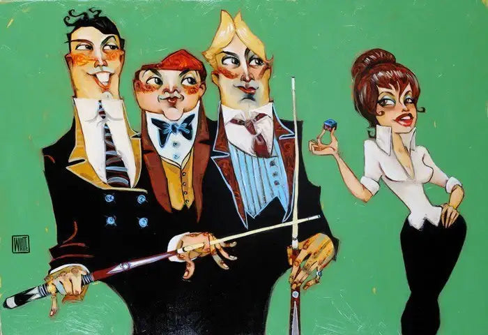 Someone Is About To Get Hustled - - Limited Edition - SOLD OUT by artist Todd White - Wyecliffe Galleries