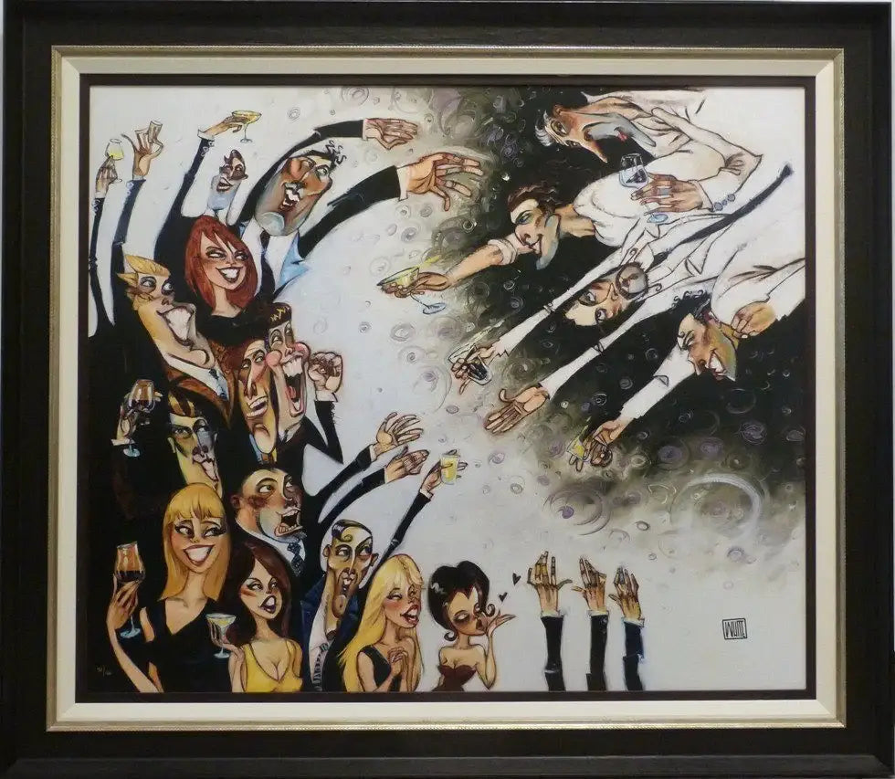 The Four Libations of The Apocalypse - SOLD OUT by artist Todd White - Wyecliffe Galleries