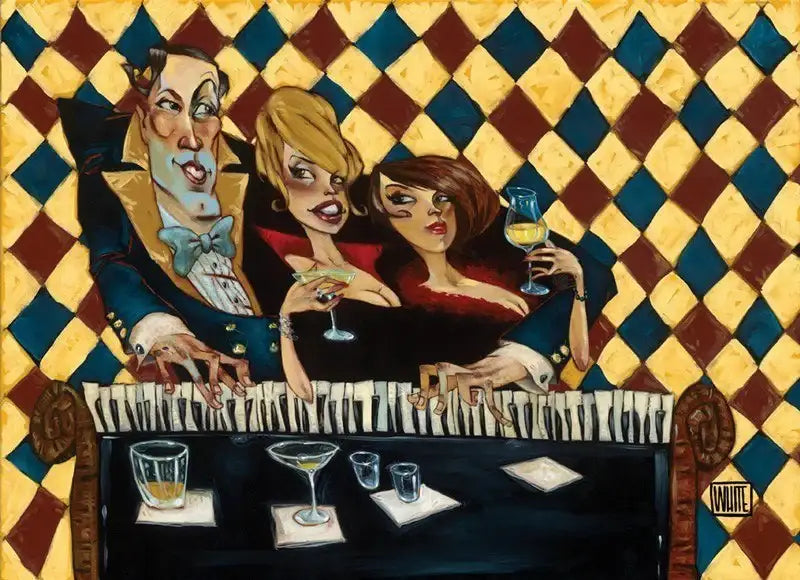 Who's Glamouring Who? - Limited Edition - SOLD OUT by artist Todd White - Wyecliffe Galleries