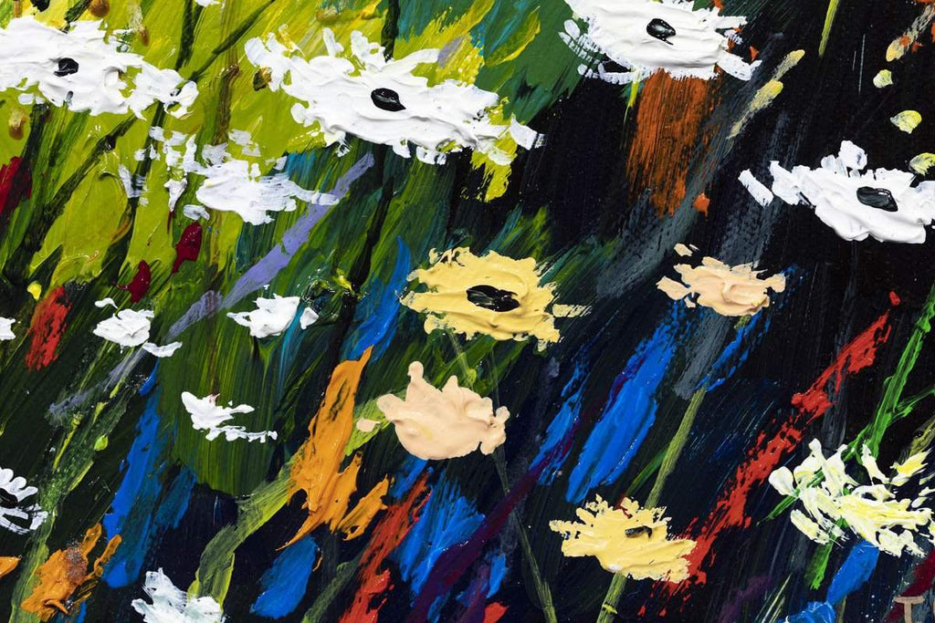 Moonlit Pathway - Original - SOLD by artist Tom Capstick - Wyecliffe Galleries