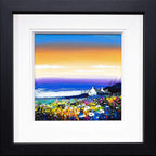 Orange Sky at Night - Original - SOLD by artist Tom Capstick - Wyecliffe Galleries