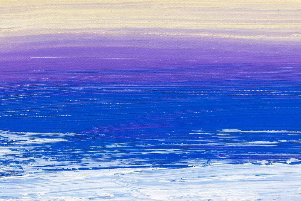 Orange Sky at Night - Original - SOLD by artist Tom Capstick - Wyecliffe Galleries