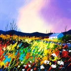 The Colours Of Sunset - Original - SOLD by artist Tom Capstick - Wyecliffe Galleries