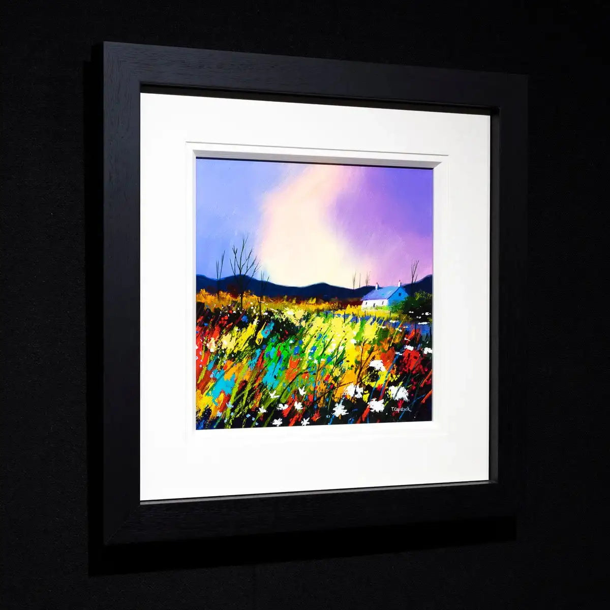 The Colours Of Sunset - Original - SOLD by artist Tom Capstick - Wyecliffe Galleries