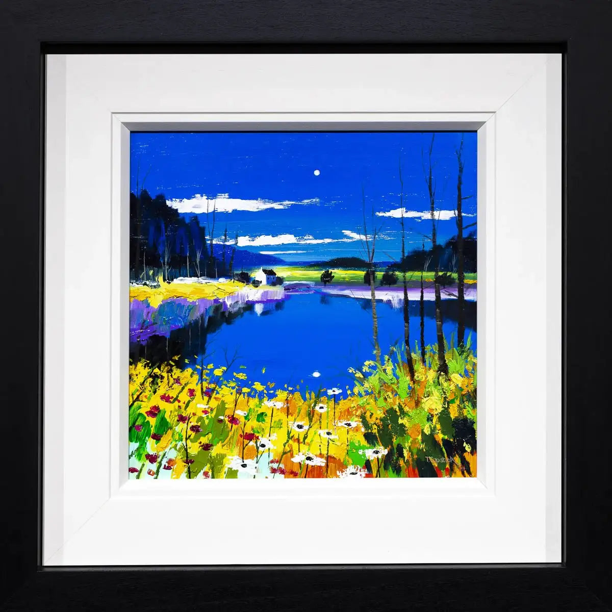 Lakeside Loving - Original - SOLD by artist Tom Capstick - Wyecliffe Galleries