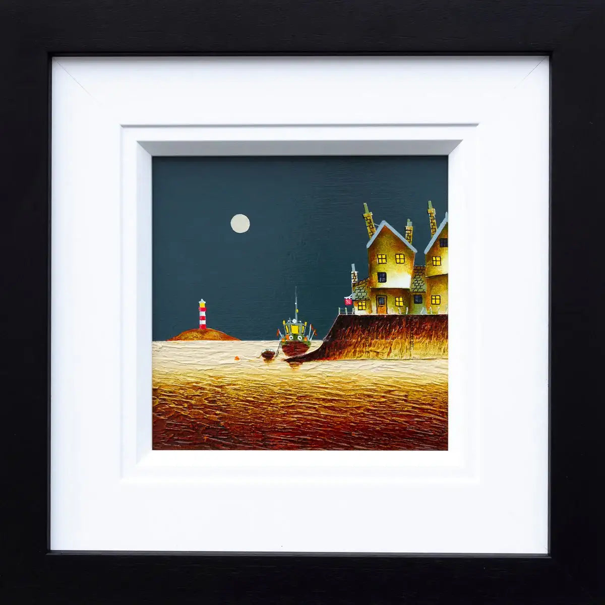 Glow of the Moon - Original - SOLD by artist Tom Shore - Wyecliffe Galleries