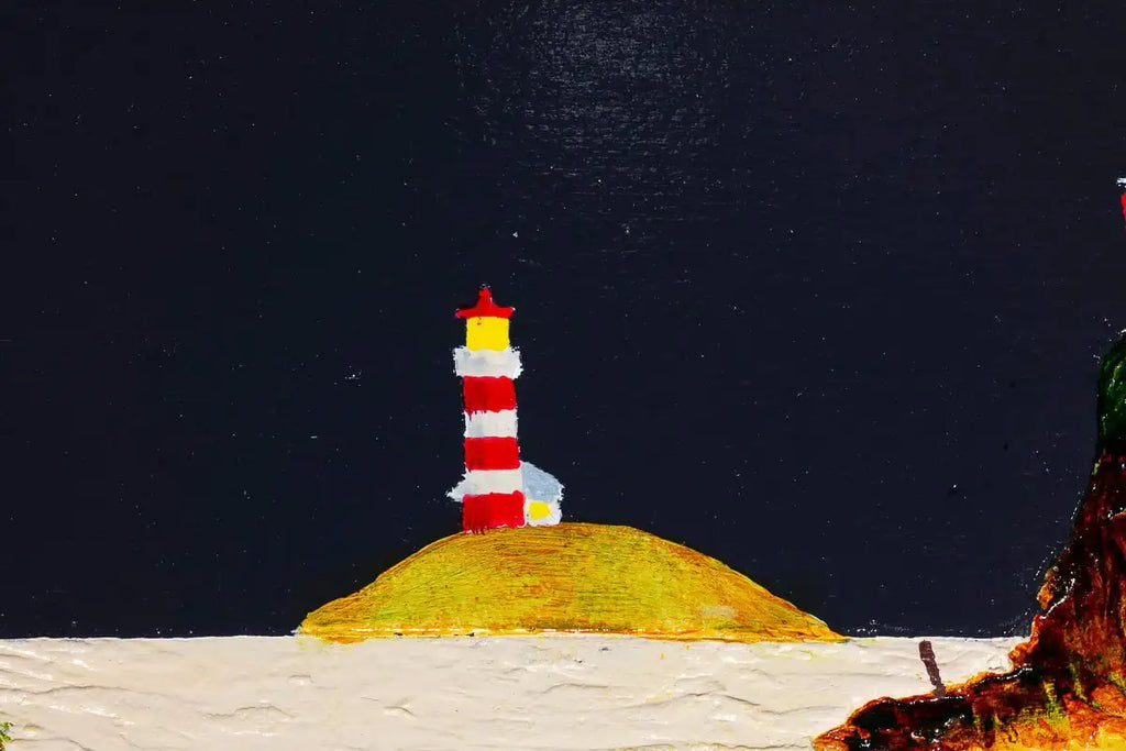 Harbour Glow - Original - SOLD by artist Tom Shore - Wyecliffe Galleries