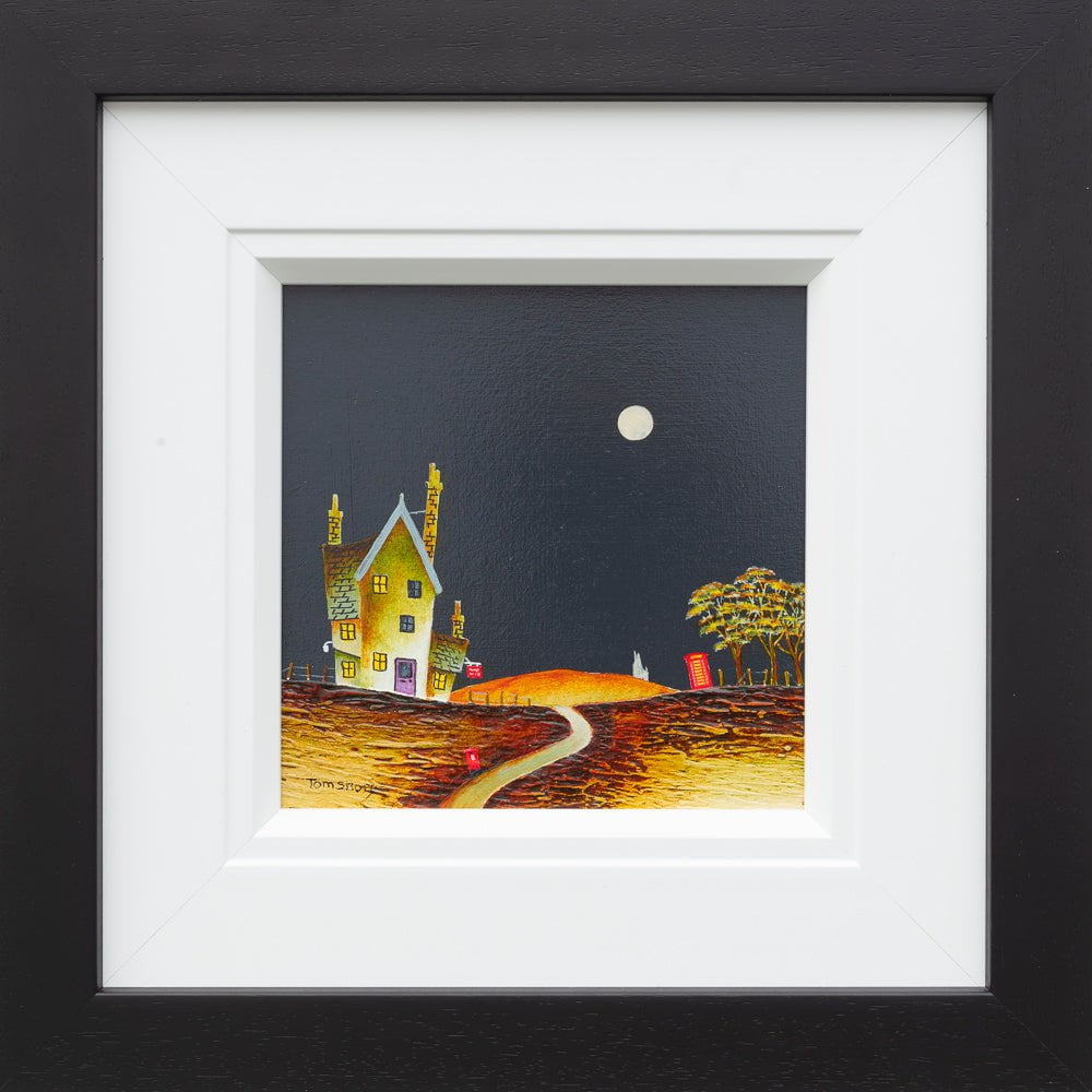 Moonlit Pathway - Original Tom Shore Framed