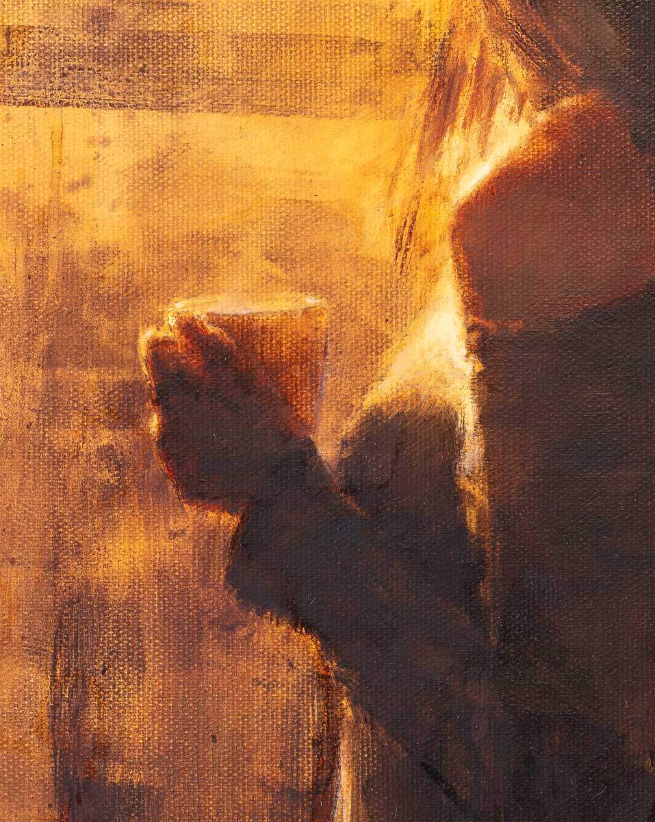 Amber May - Original - SOLD by artist Tony Hinchliffe - Wyecliffe Galleries