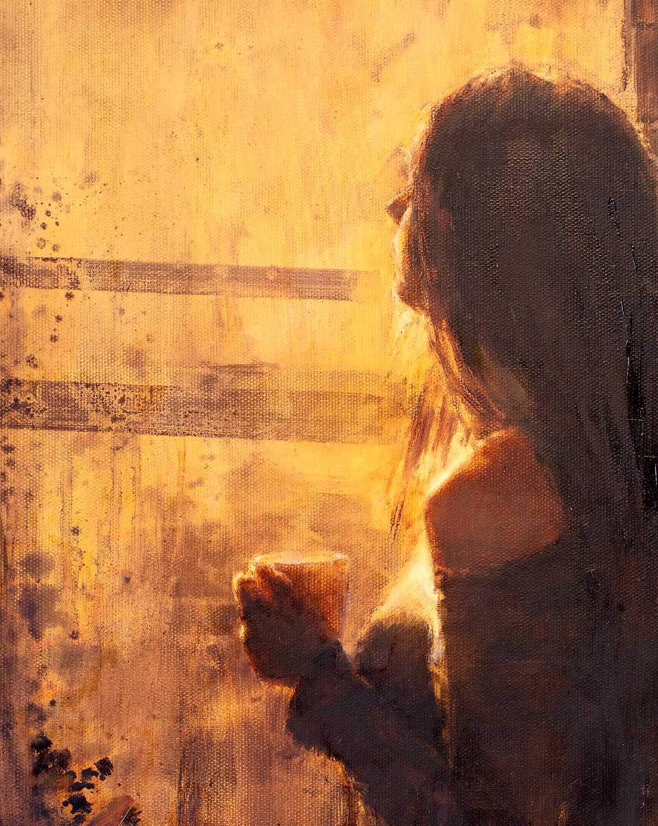 Amber May - Original - SOLD by artist Tony Hinchliffe - Wyecliffe Galleries