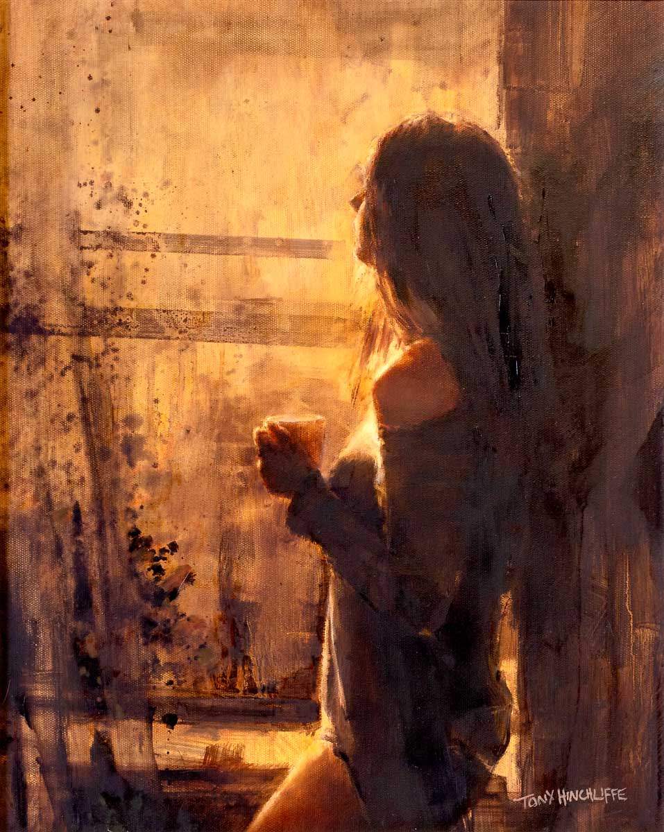 Amber May - Original - SOLD by artist Tony Hinchliffe - Wyecliffe Galleries