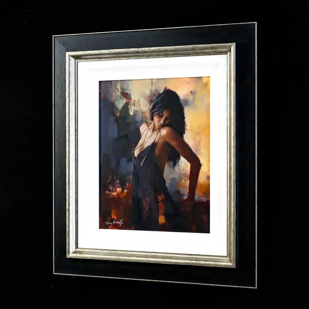 Aubergine Nights - Original - SOLD by artist Tony Hinchliffe - Wyecliffe Galleries