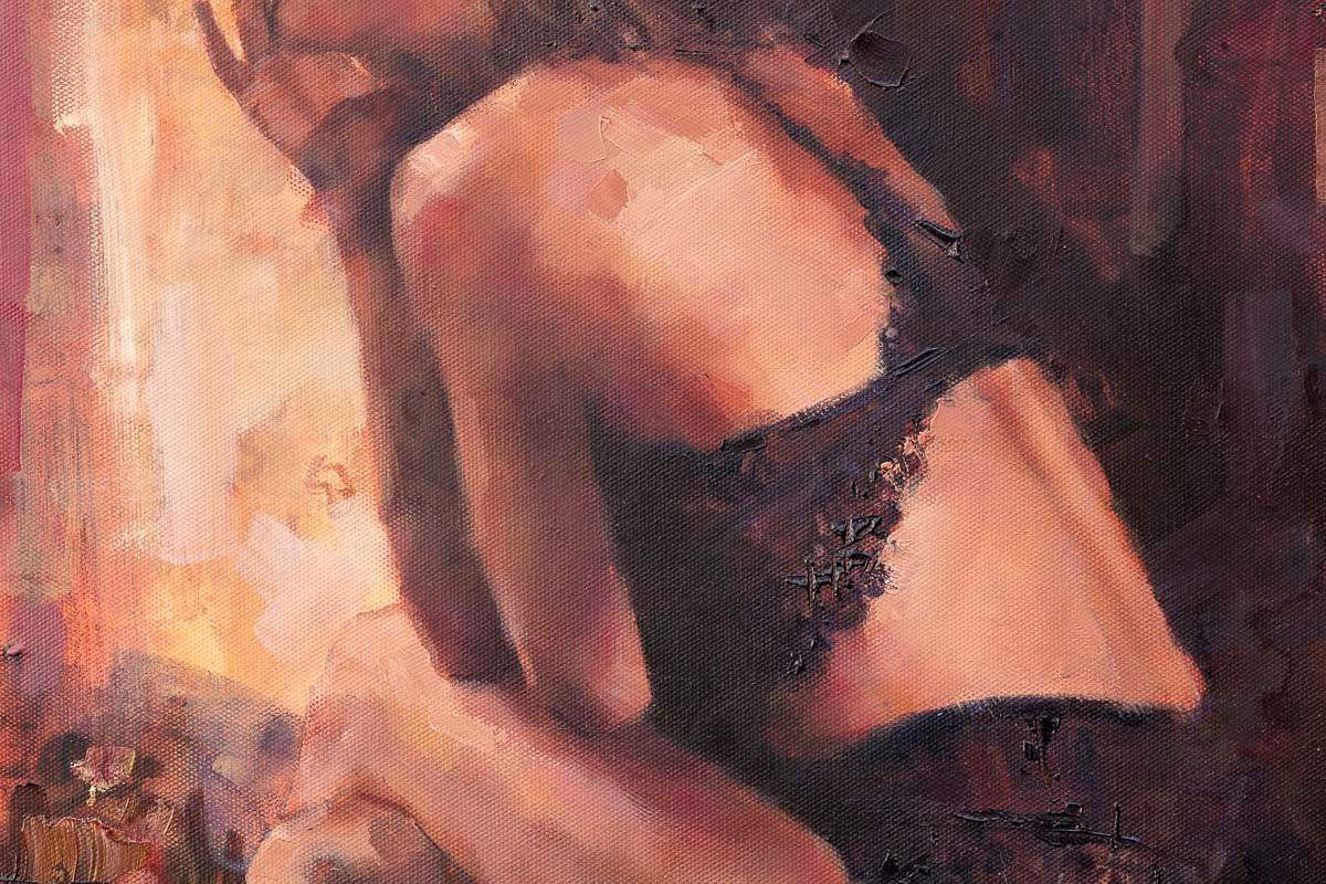 Half A Chance - Original - SOLD by artist Tony Hinchliffe - Wyecliffe Galleries