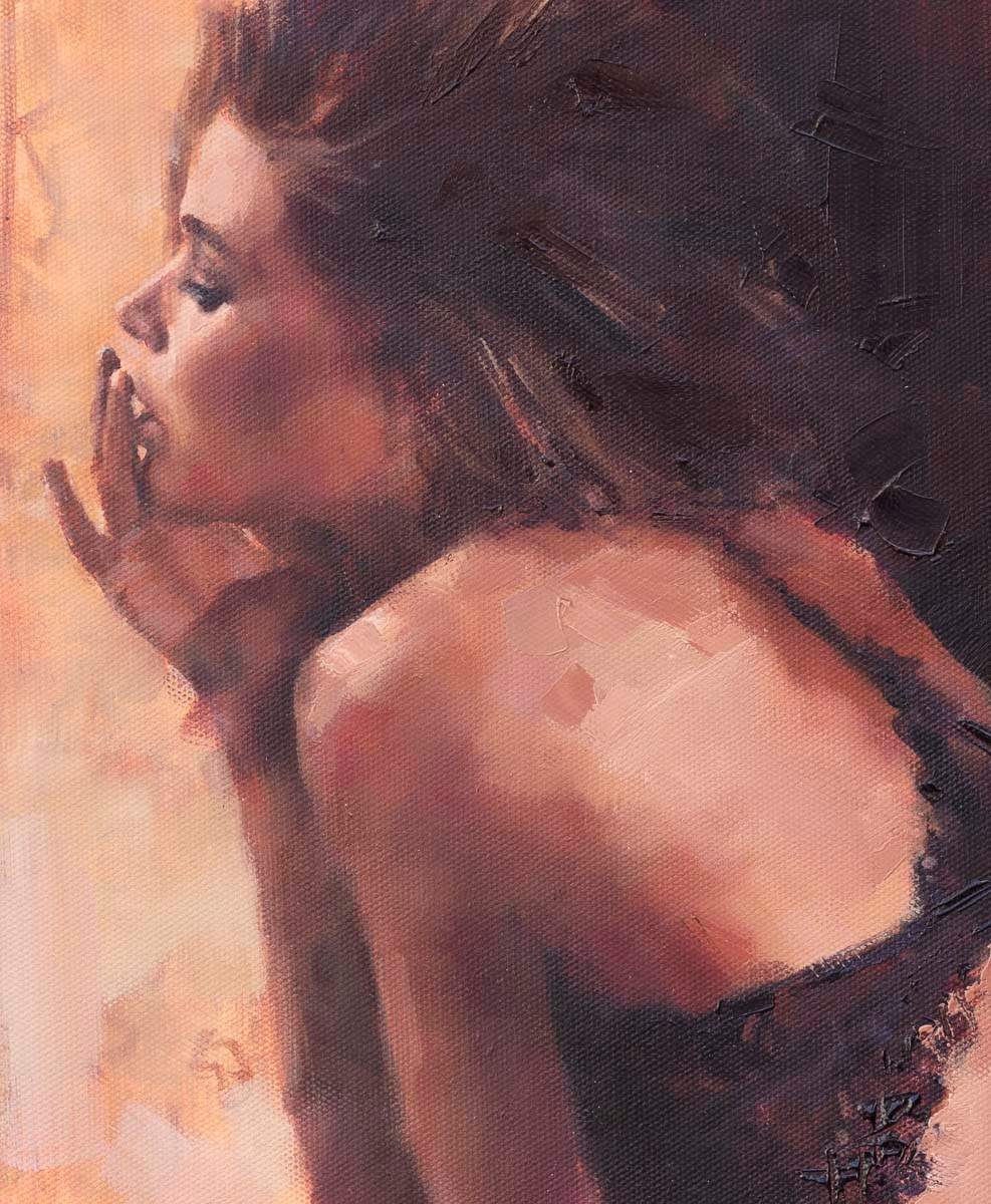 Half A Chance - Original - SOLD by artist Tony Hinchliffe - Wyecliffe Galleries