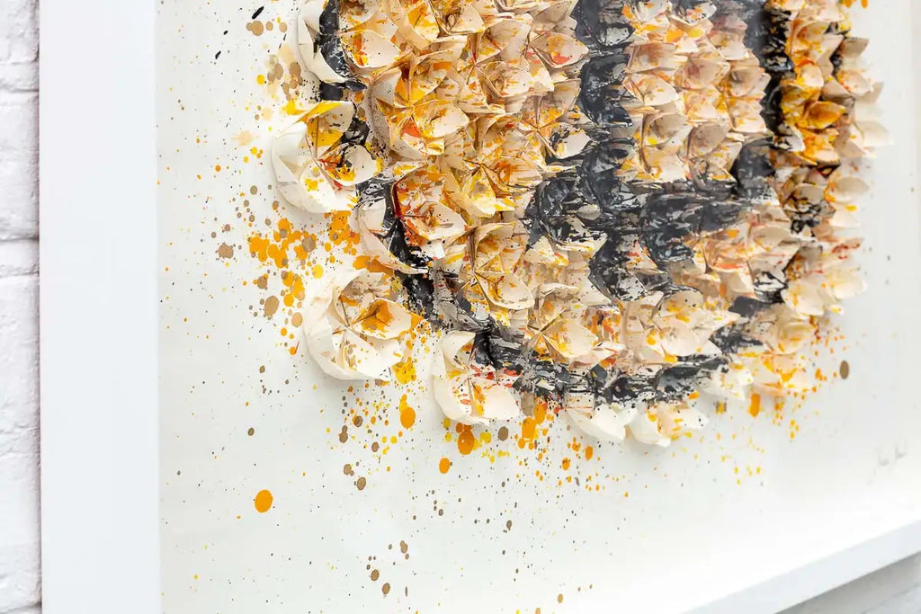 BTC Currency - Original by artist Tristan Hibberd - Wyecliffe Galleries