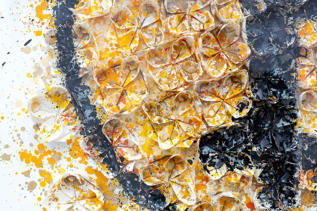 BTC Currency - Original by artist Tristan Hibberd - Wyecliffe Galleries