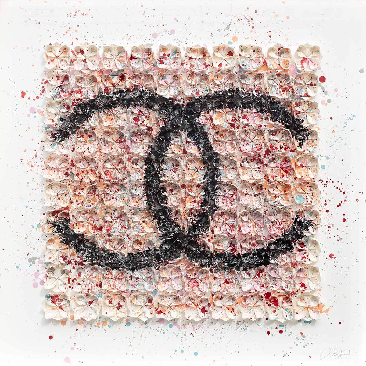 Chanel No. 100 - Original - SOLD by artist Tristan Hibberd - Wyecliffe Galleries