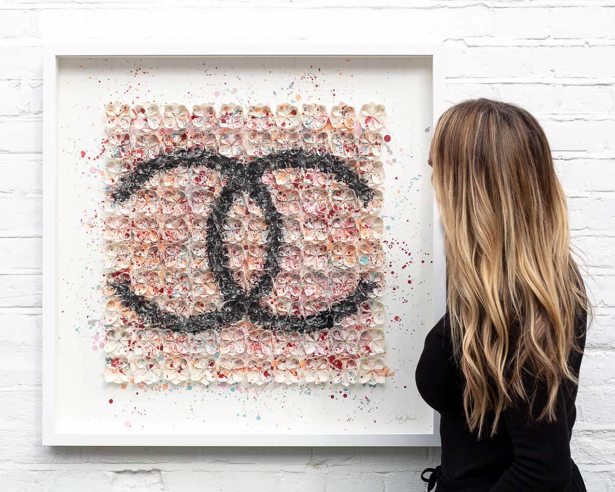 Chanel No. 100 - Original - SOLD by artist Tristan Hibberd - Wyecliffe Galleries