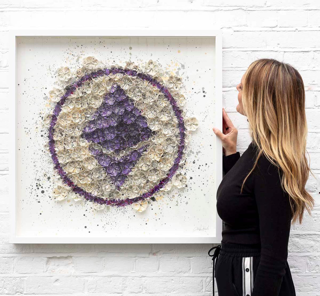 ETH Currency - Original by artist Tristan Hibberd - Wyecliffe Galleries