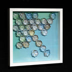 Fold - M30 - Original - SOLD by artist Tristan Hibberd - Wyecliffe Galleries