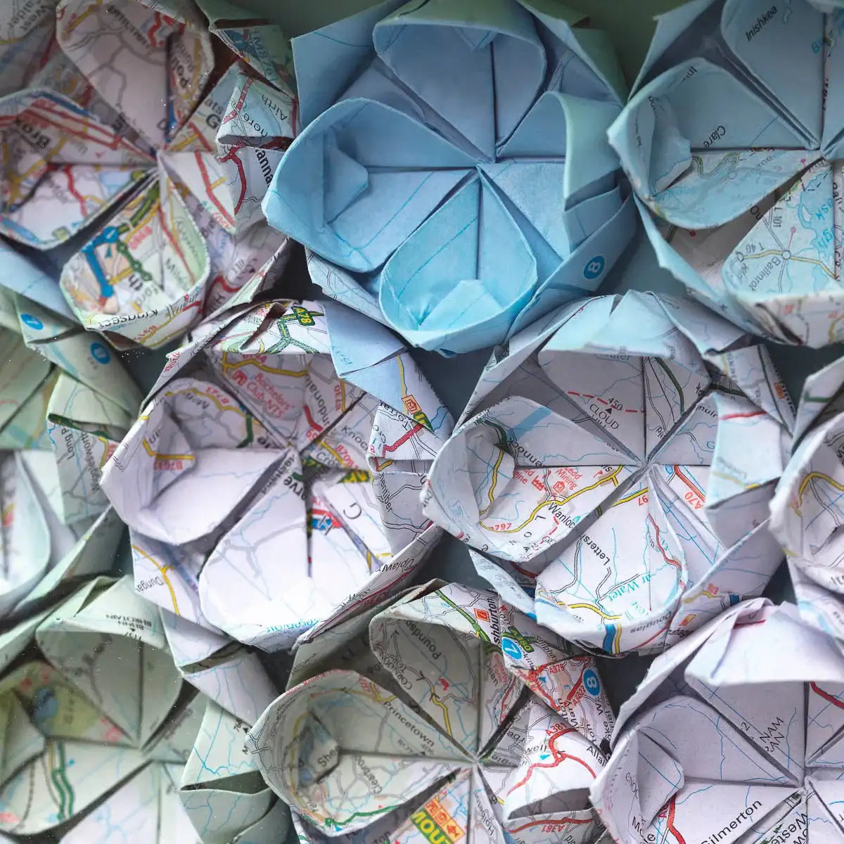 Fold - M30 - Original - SOLD by artist Tristan Hibberd - Wyecliffe Galleries