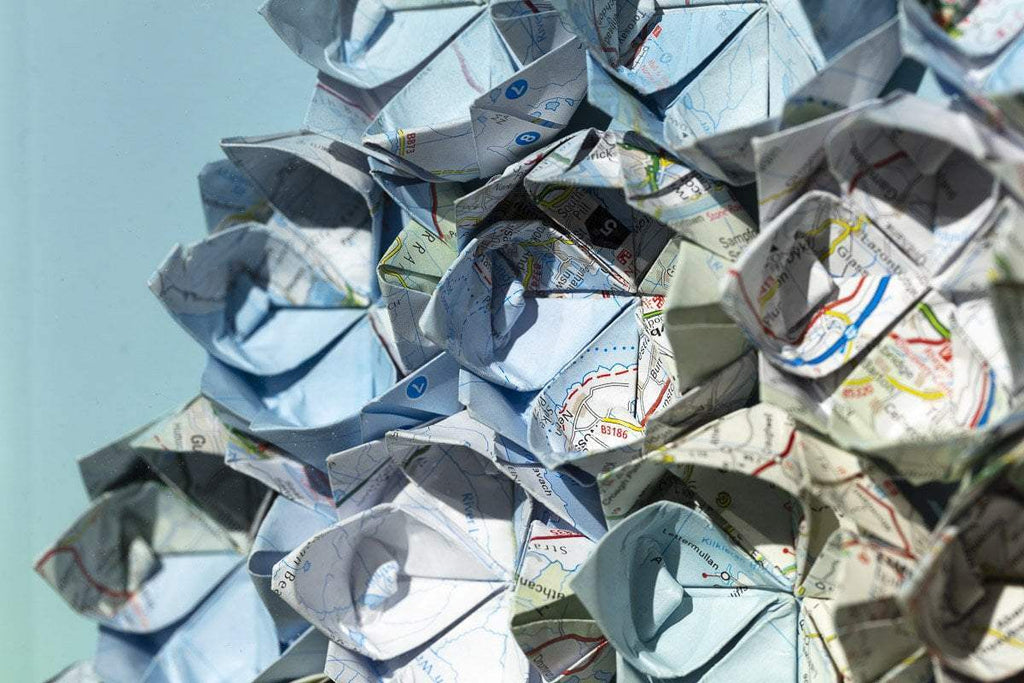 Fold M37 - Original - SOLD by artist Tristan Hibberd - Wyecliffe Galleries