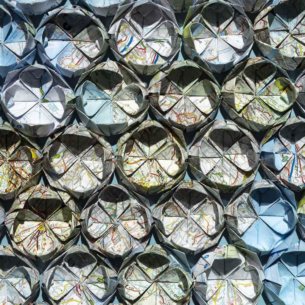 Fold M37 - Original - SOLD by artist Tristan Hibberd - Wyecliffe Galleries