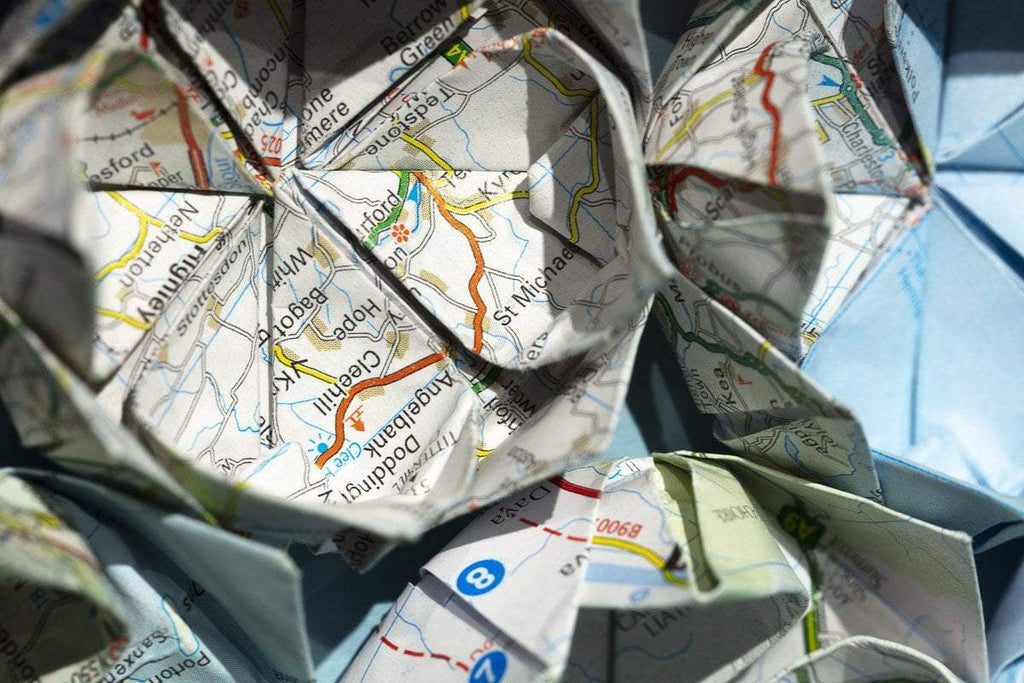 Fold M37 - Original - SOLD by artist Tristan Hibberd - Wyecliffe Galleries