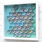 Fold - M49 - Original - SOLD by artist Tristan Hibberd - Wyecliffe Galleries