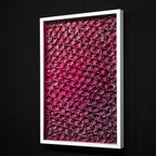 Fold Pink 222 - Original - SOLD by artist Tristan Hibberd - Wyecliffe Galleries