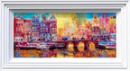 A Day in Amsterdam - Original - SOLD by artist Veronika Benoni - Wyecliffe Galleries