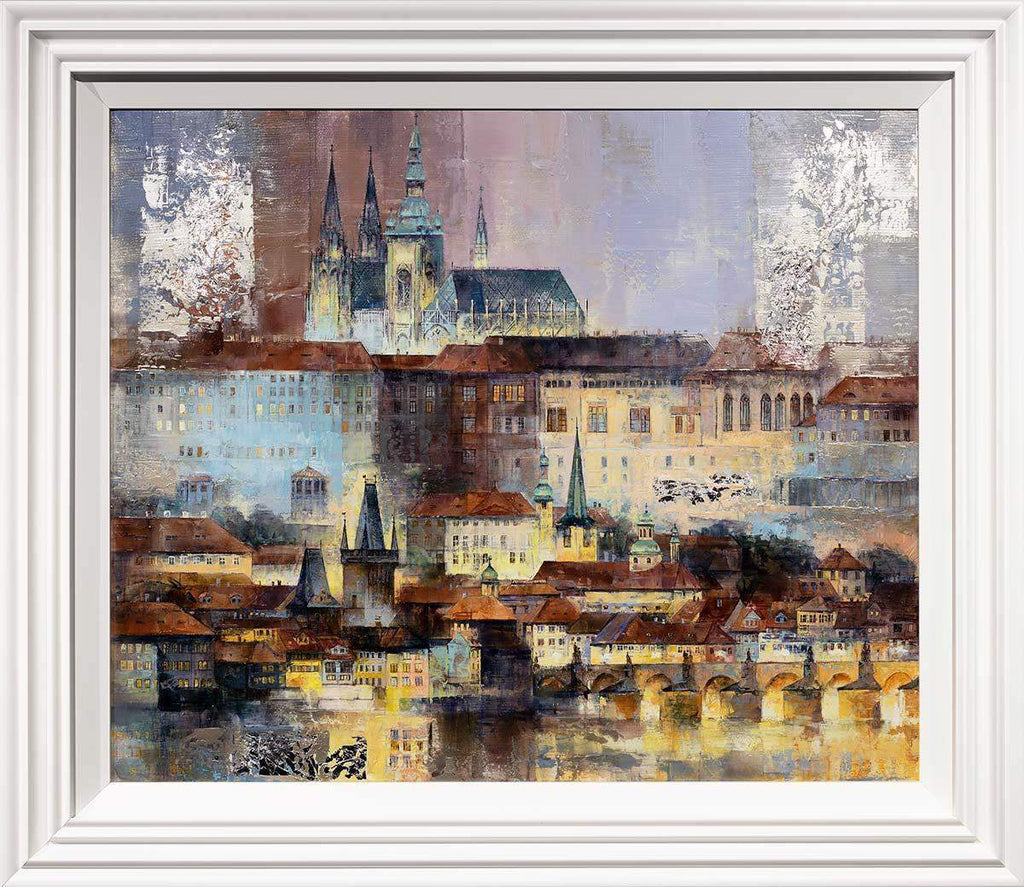 A Night In Prague - SOLD by artist Veronika Benoni - Wyecliffe Galleries