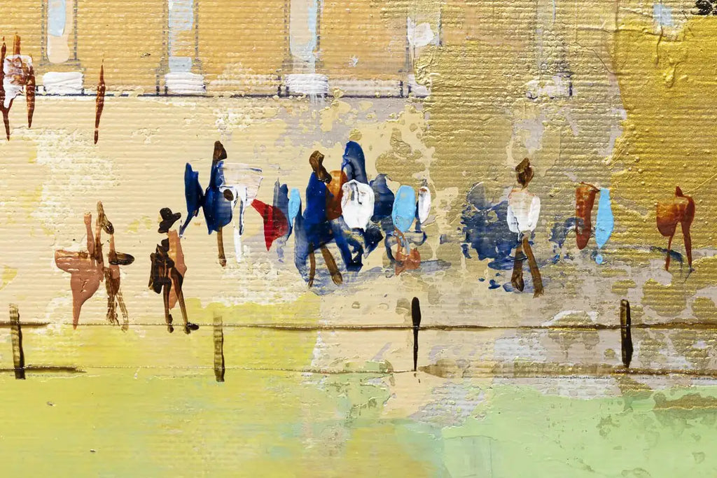 A Trip to the Pisa - Original by artist Veronika Benoni - Wyecliffe Galleries