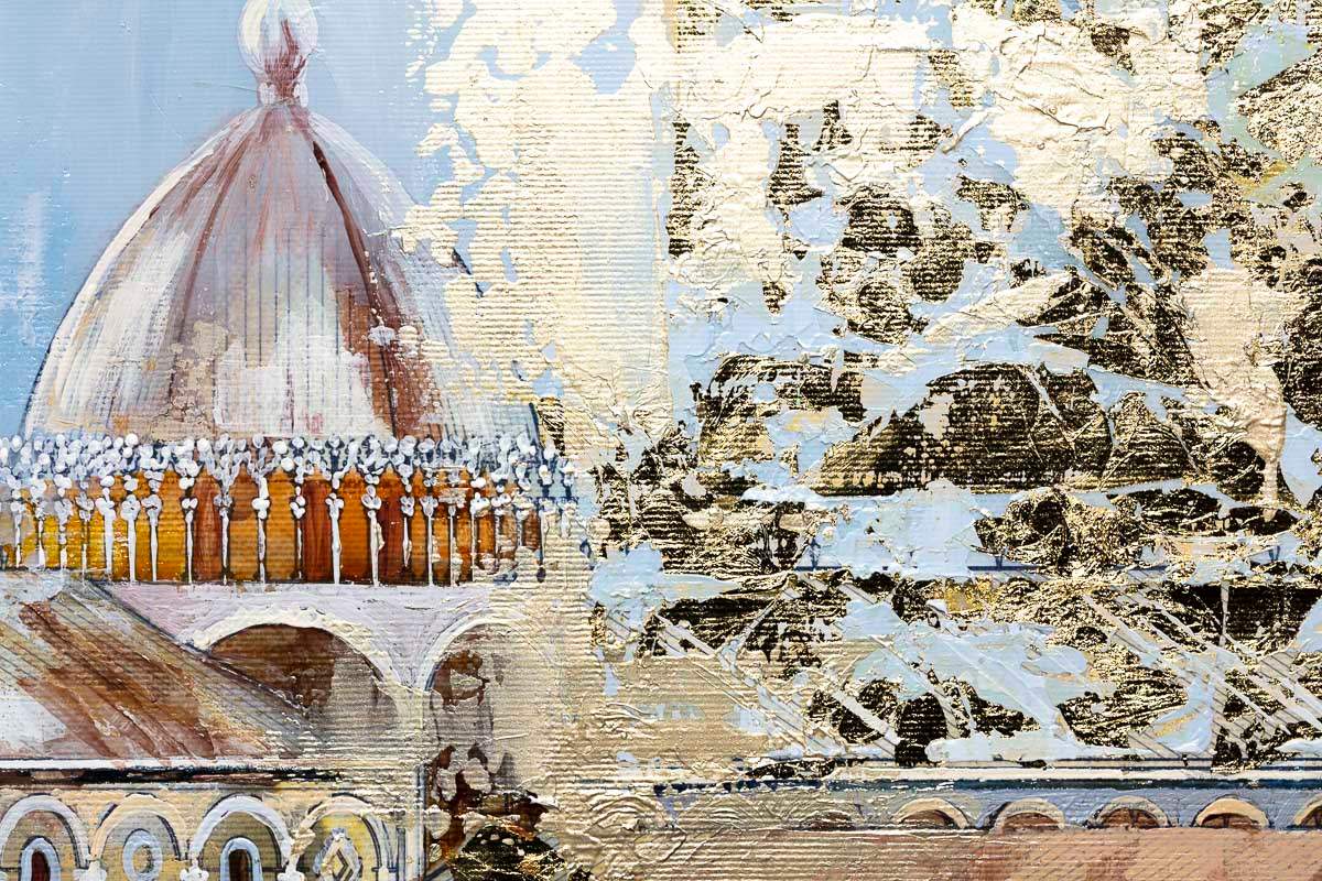 A Trip to the Pisa - Original by artist Veronika Benoni - Wyecliffe Galleries