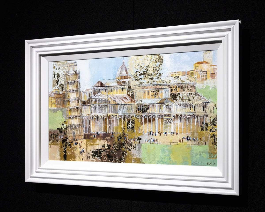 A Trip to the Pisa - Original by artist Veronika Benoni - Wyecliffe Galleries