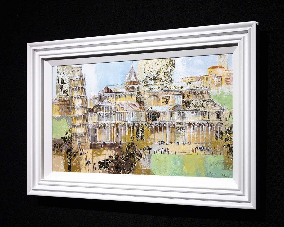 A Trip to the Pisa - Original by artist Veronika Benoni - Wyecliffe Galleries