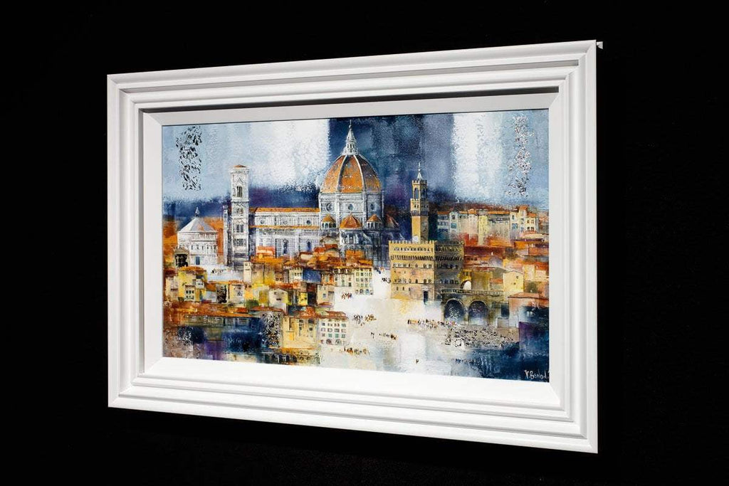 A View of Florence - Original - SOLD by artist Veronika Benoni - Wyecliffe Galleries